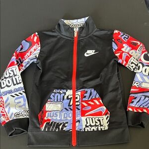 Nike Black Jacket with Red Accents